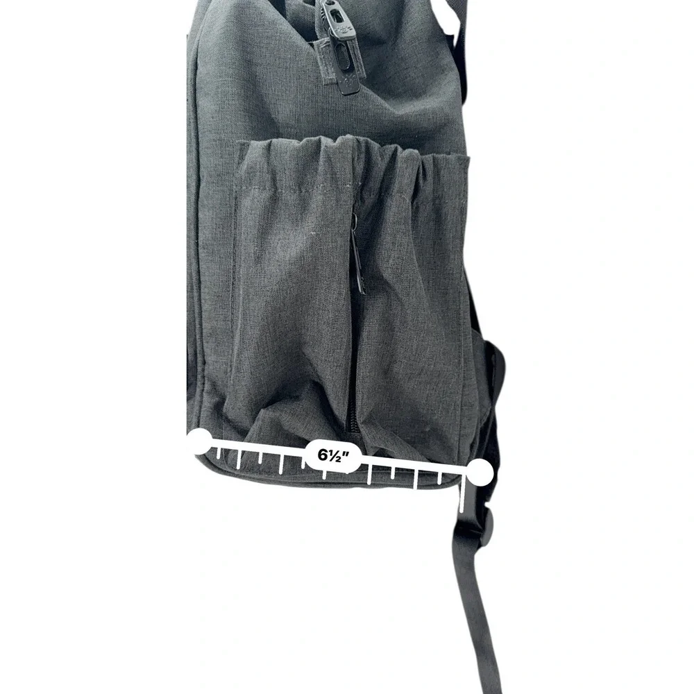 Hap Tim - Wallababy Baby Diaper Bag Backpack Black (No Changing‎ Pad Included)